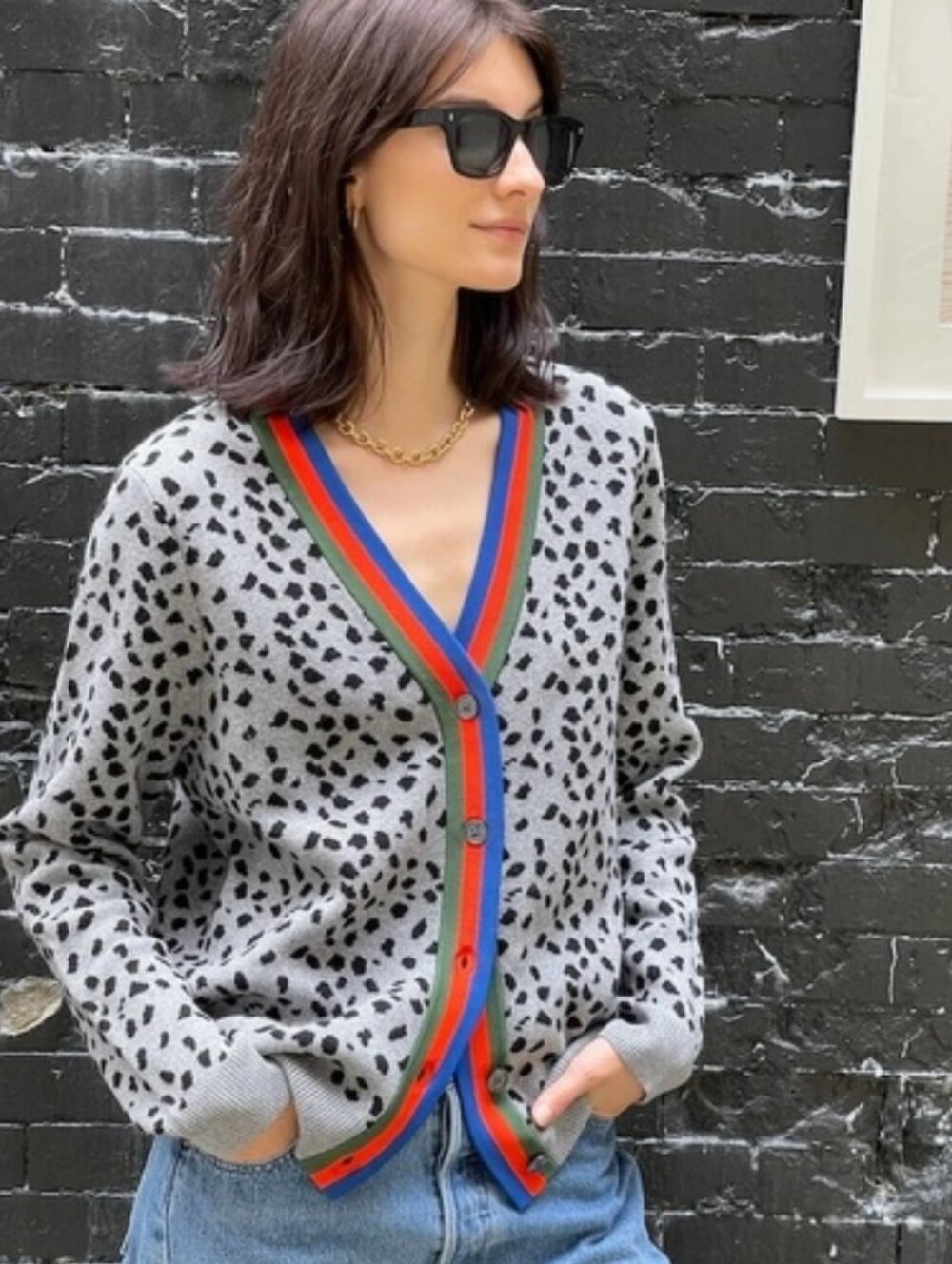KULE  The Cheetah Cardigan